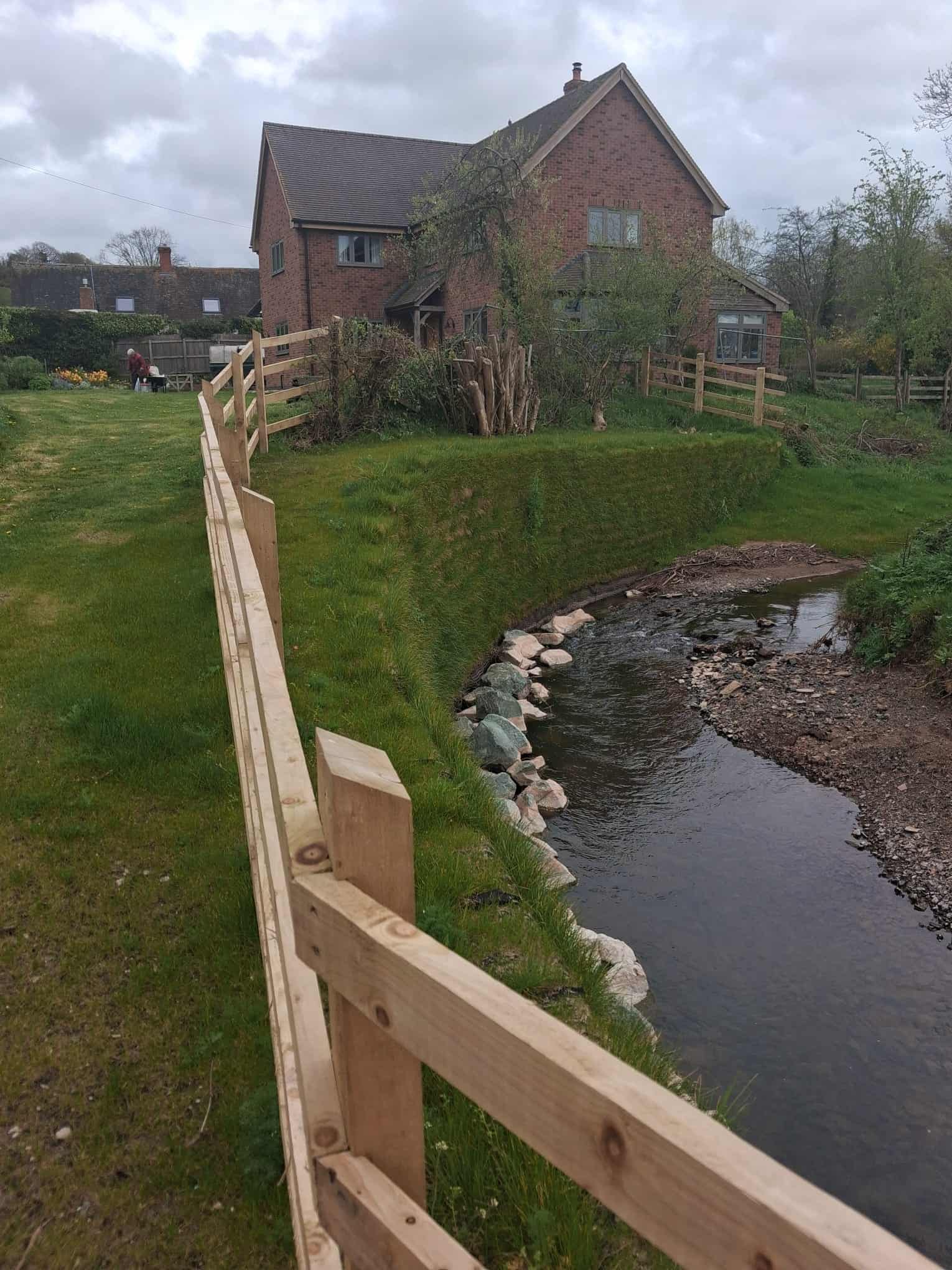 ECO-MSE retaining wall project Bouldon stage 11