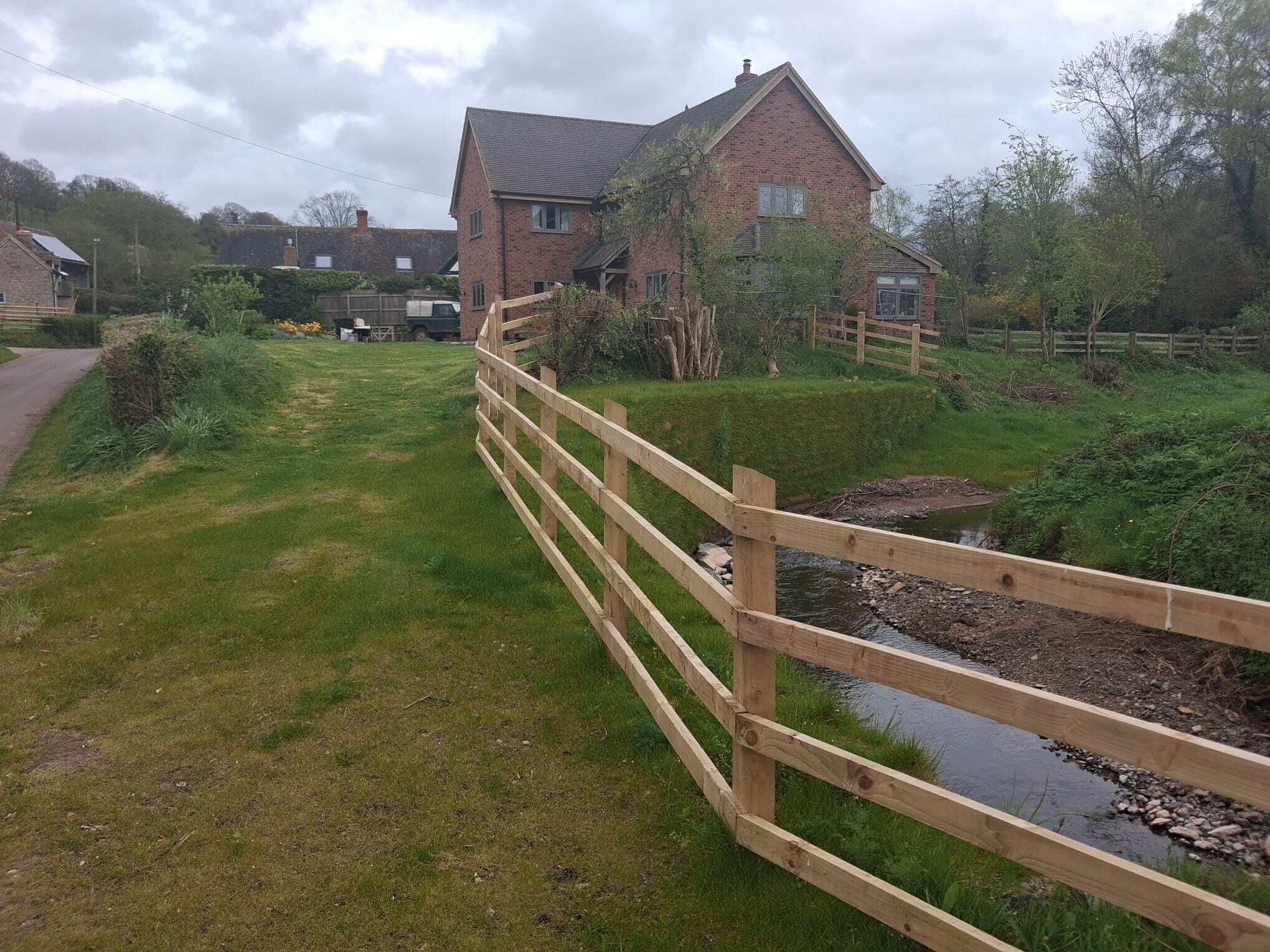 ECO-MSE riverbank erosion control project in Bouldon Shropshire